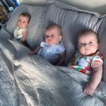 Ba chị em sinh ba 6 tháng tuổi thoát nạn từ siêu bão Irma