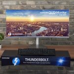 Samsung ra mắt màn hình cong QLED Thunderbolt 3 đầu tiên trên thế giới