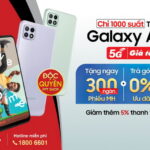 Smartphone Samsung Galaxy A22 5G giảm 300.000 đồng kèm trả góp 0% lãi suất tại FPT Shop