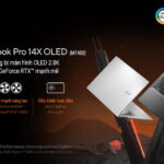 Loạt laptop ASUS Vivobook Pro 14X OLED và Vivobook Pro 15 OLED cho giới sáng tạo nội dung