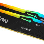 Bộ nhớ Kingston FURY Beast DDR5 RGB vượt qua tốc độ 10.000MT/s