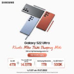 Samsung Galaxy S22 Ultra có thêm 3 màu mới