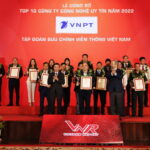 VNPT và VinaPhone tiếp tục có mặt trong Top 10 công ty công nghệ thông tin – viễn thông uy tín năm 2022