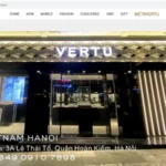 Việt Nam có 2 trong 10 cửa hàng chính hãng Vertu trên thế giới được lên website Vertu