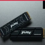 Ổ cứng PCIe 4.0 NVMe M.2 Kingston FURY Renegade SSD với tùy chọn bộ làm mát heatsink