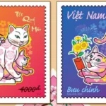Bộ tem “Tết Quý Mão” 2023 của Việt Nam