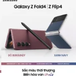 Bộ đôi smartphone gập Samsung Galaxy Z Fold 4 và Galaxy Z Flip4 ở Việt Nam có thêm 2 màu mới