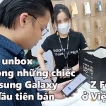 VIDEO: Bạn tôi unbox một trong những chiếc Samsung Galaxy Z Fold5 đầu tiên bán ở Việt Nam