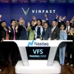 Hãng xe điện VinFast trở thành công ty niêm yết trên sàn chứng khoán Nasdaq