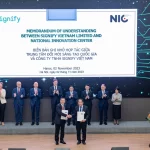 Signify ký kết hợp tác đa hạng mục về chiếu sáng kỹ thuật số với Trung tâm Đổi mới Sáng tạo Quốc gia (NIC)