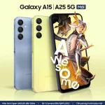Samsung Galaxy A15 và Galaxy A25 5G được cập nhật phần mềm tới 5 năm