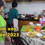VIDEO: Ăn bánh xèo Tất niên 2023
