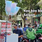 VIDEO: Kẹo kéo bông gòn ở Saigon
