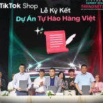TikTok Shop ký kết hợp tác quảng bá hàng Việt và sản phẩm xanh