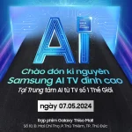 Bắt đầu thời của những chiếc AI TV của Samsung ở Việt Nam