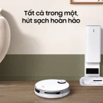 Samsung ra mắt robot hút lau giặt sấy Samsung Bespoke Jet Bot tích hợp công nghệ AI diệt khuẩn tối ưu