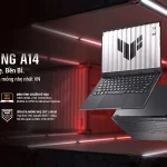 Laptop AI gaming ASUS TUF Gaming A14 mạnh mẽ bắt đầu được mở đặt hàng trước tại Việt Nam với giá từ 44.990.000 đồng