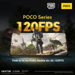 POCO hợp tác cùng PUBG MOBILE đưa smartphone POCO X6 Pro vào giải Super League SEA Fall 2024