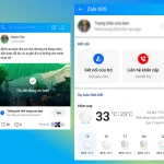 Người dân bị ảnh hưởng bởi cơn bão số 3 Yagi có thể sử dụng tính năng SOS trên Zalo để được hỗ trợ khẩn cấp