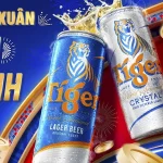 Tiger Beer ra mắt diện mạo mới mừng Xuân 2025