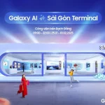 Không gian trải nghiệm Galaxy AI Sài Gòn Terminal được Samsung Vina mở trong dịp Tết Ất Tỵ 2025