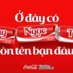 Coca-Cola Việt Nam tái khởi động chiến dịch “Share a Coke” in tên họ người Việt trên lon và chai nước