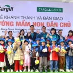 Thêm công trình 4 điểm trường vùng sâu vùng xa tại Việt Nam được Cargill khánh thành