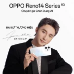 OPPO Việt Nam công bố Sơn Tùng M-TP là đại sứ thương hiệu của dòng OPPO AI Phone Reno14 Series